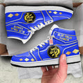 Ninja Blue Ranger Mighty Morphin J1 Shoes Custom Sneakers TT12-Gear Wanta