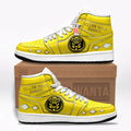 Ninja Yellow Ranger Mighty Morphin J1 Shoes Custom Sneakers TT12-Gear Wanta