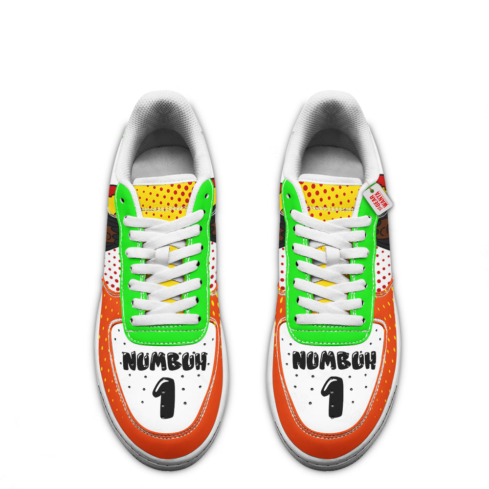 Numbuh 1-Love Codename Kids Next Door Custom Air Sneakers PT21-Gear Wanta