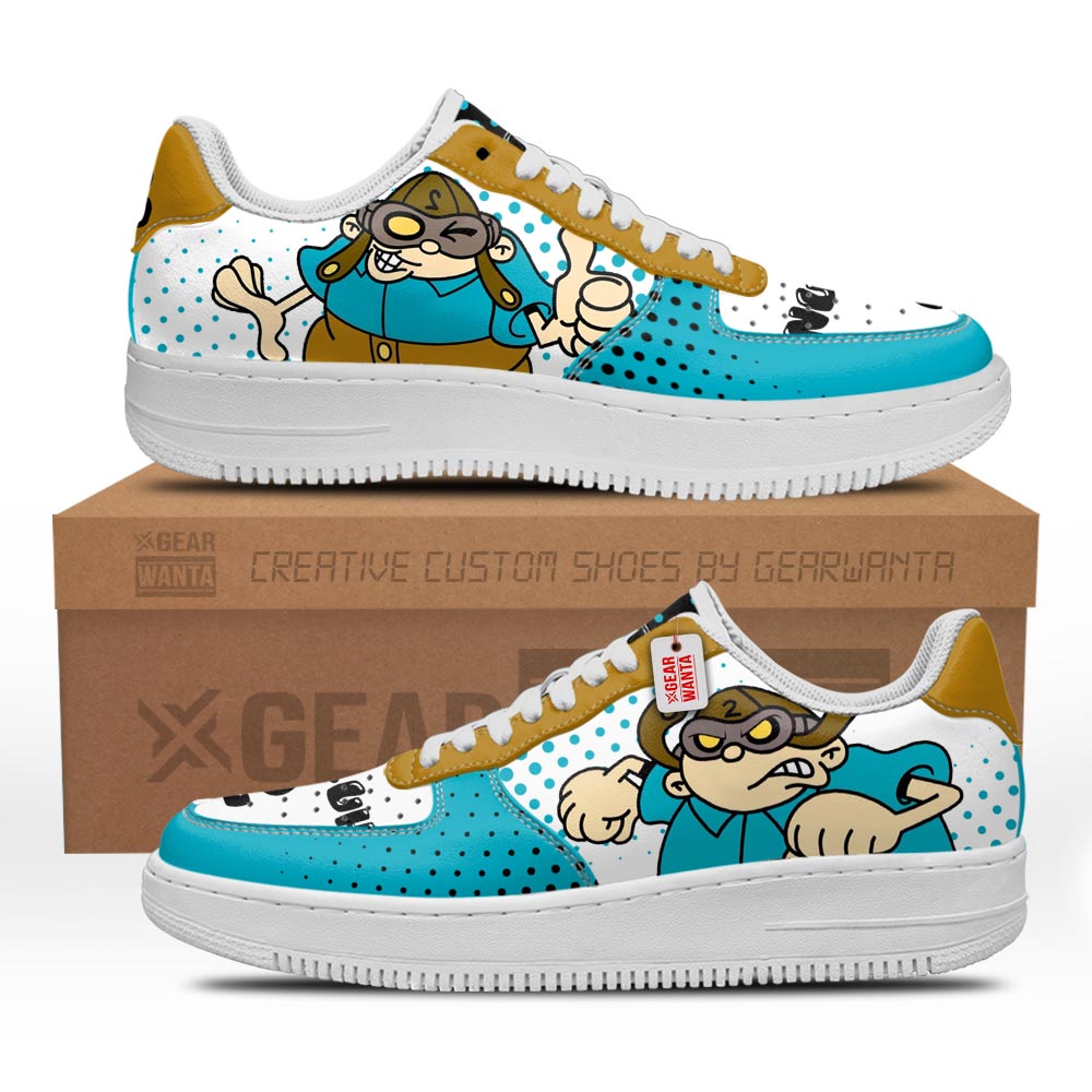 Numbuh 2 Codename Kids Next Door Custom Air Sneakers PT21-Gear Wanta