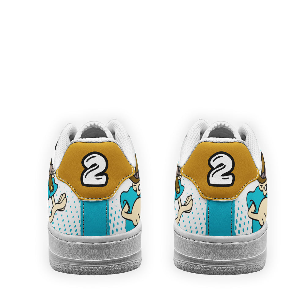 Numbuh 2 Codename Kids Next Door Custom Air Sneakers PT21-Gear Wanta