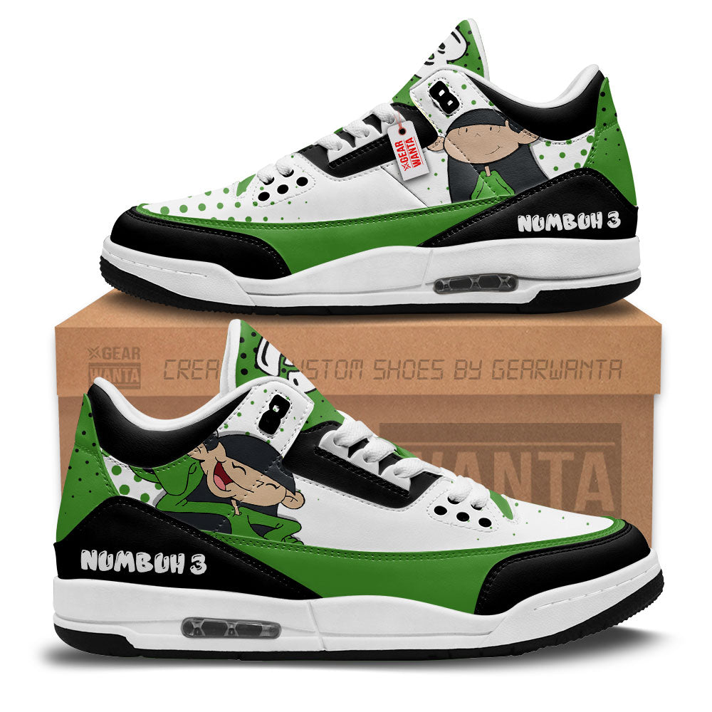 Numbuh 21 Codename Kids Next Door J3 Sneakers Custom Shoes-Gear Wanta