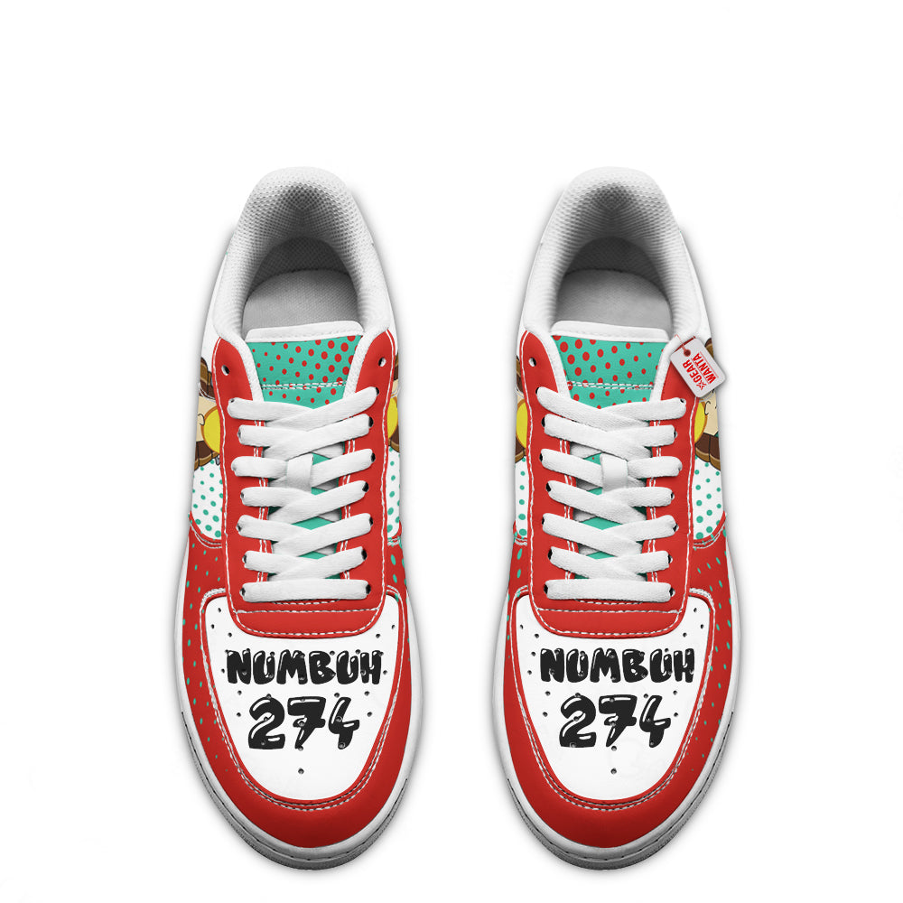 Numbuh 274 Codename Kids Next Door Custom Air Sneakers PT21-Gear Wanta