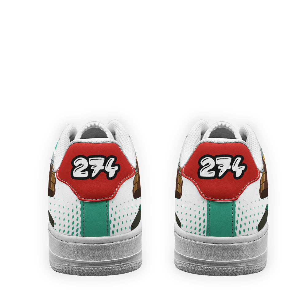 Numbuh 274 Codename Kids Next Door Custom Air Sneakers PT21-Gear Wanta