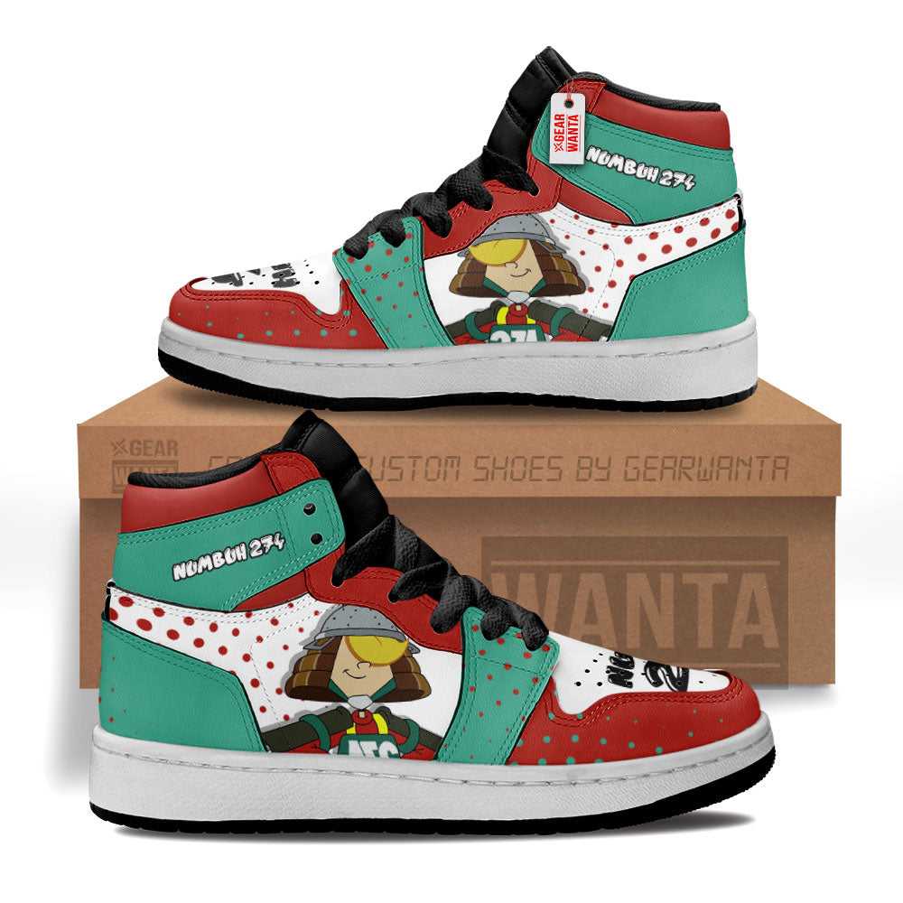 Numbuh 274 Codename Kids Next Door Kid Sneakers Custom For Kids-Gear Wanta
