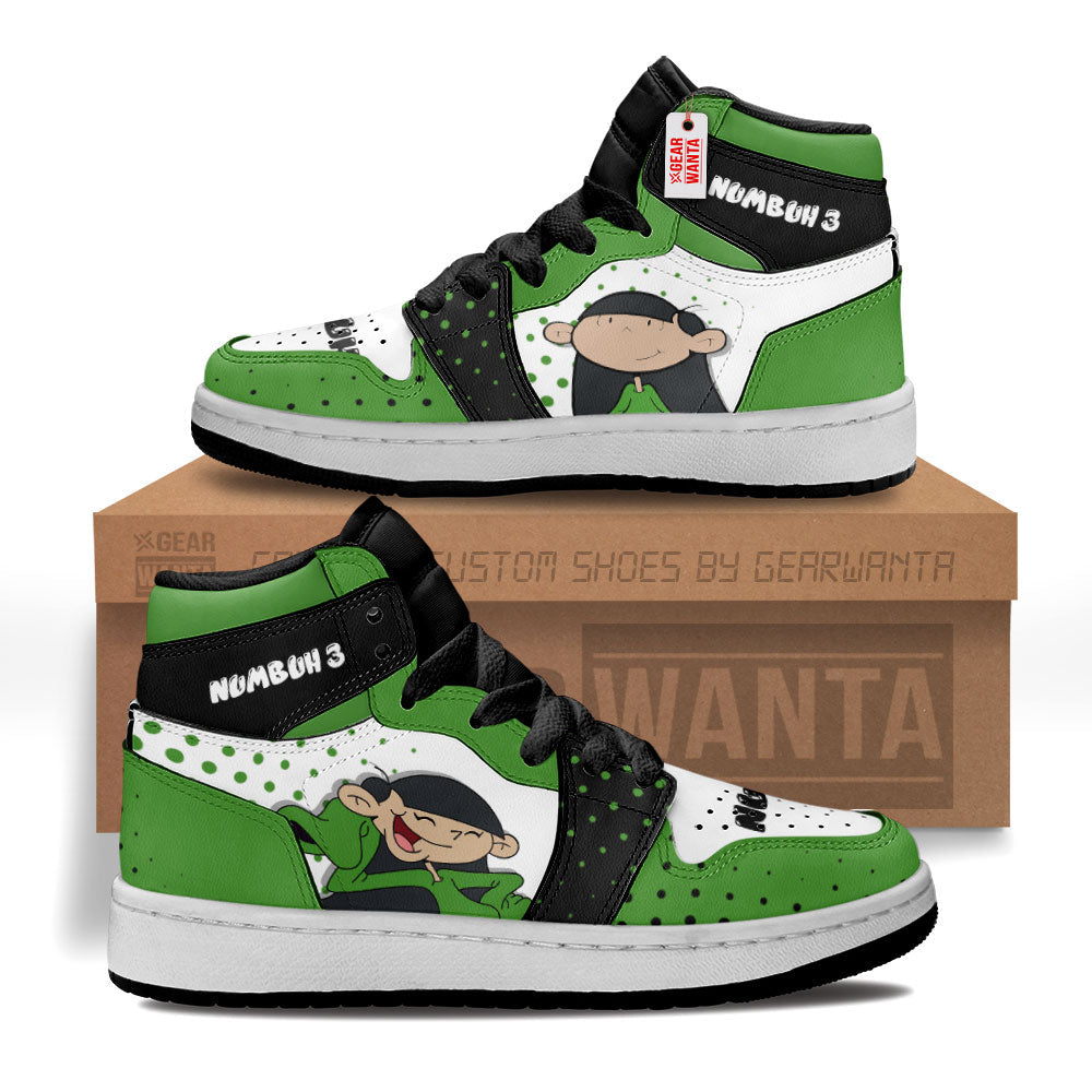 Numbuh 3 Codename Kids Next Door Kid Sneakers Custom For Kids-Gear Wanta