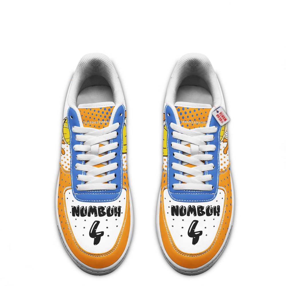 Numbuh 4 Codename Kids Next Door Custom Air Sneakers PT21-Gear Wanta