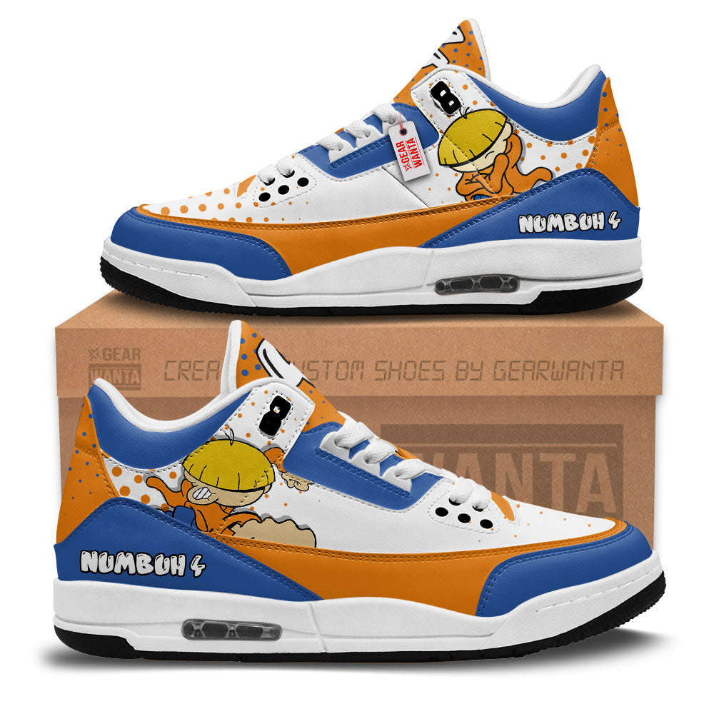 Numbuh 4 Codename Kids Next Door J3 Sneakers Custom Shoes-Gear Wanta