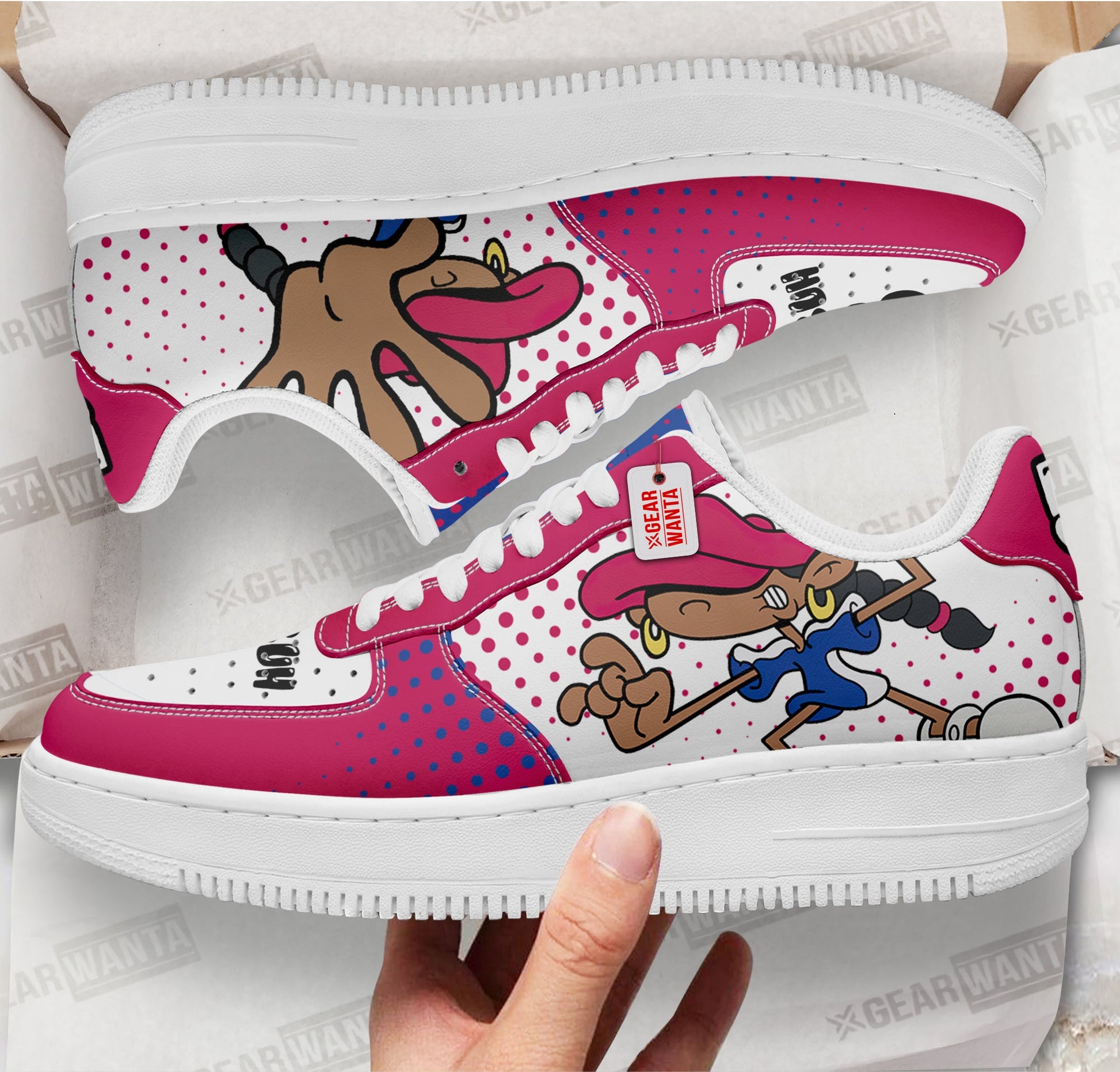 Numbuh 5 Codename Kids Next Door Custom Air Sneakers PT21-Gear Wanta