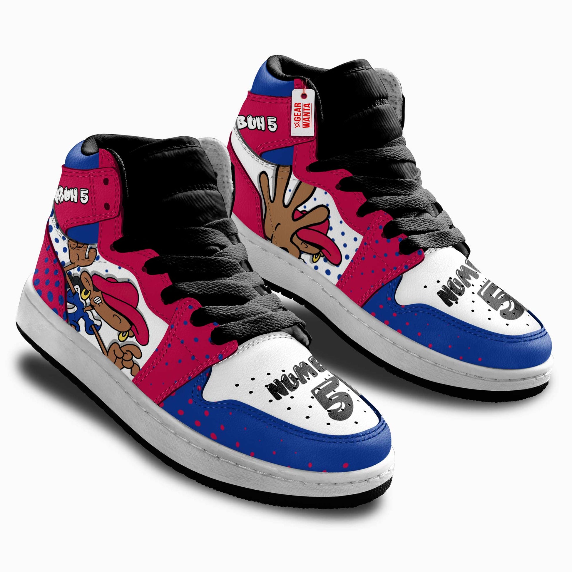 Numbuh 5 Codename Kids Next Door Kid Sneakers Custom For Kids-Gear Wanta