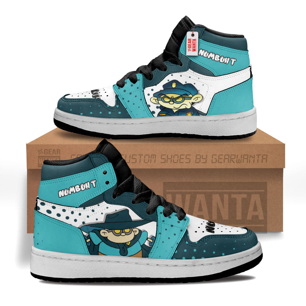 Numbuh T Codename Kids Next Door Kid Sneakers Custom For Kids-Gear Wanta