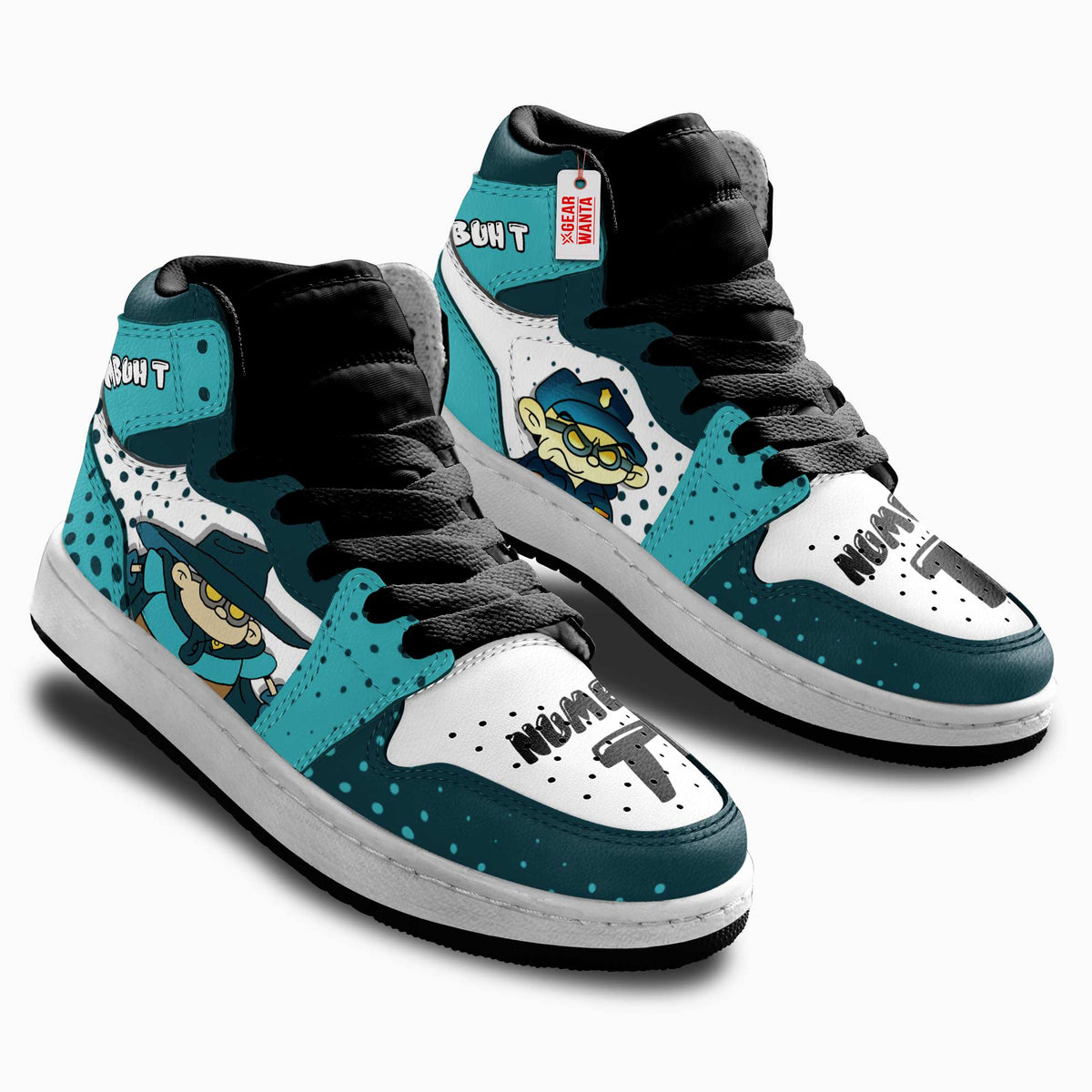 Numbuh T Codename Kids Next Door Kid Sneakers Custom For Kids-Gear Wanta