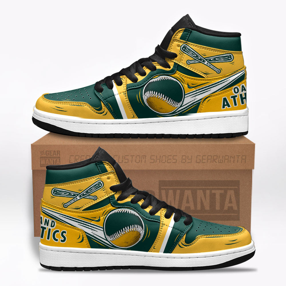 Oakland Athelics Shoes Custom Gifts Idea For Fans TT13-Gear Wanta