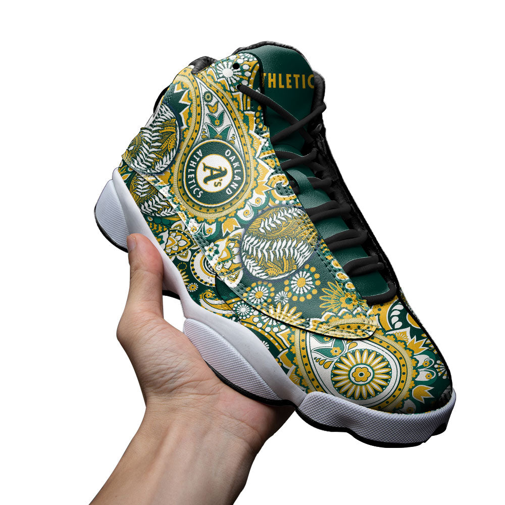 Oakland Athletics J13 Sneakers Custom Shoes-Gear Wanta