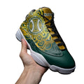 Oakland Athletics J13 Sneakers Custom Shoes-Gear Wanta