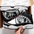 Oakland Raiders J13 Sneakers Custom Shoes-Gear Wanta