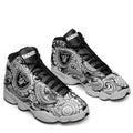 Oakland Raiders J13 Sneakers Custom Shoes-Gear Wanta