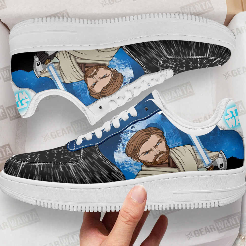 Obi-Wan Kenobi Air Sneakers Custom Star Wars Shoes-Gear Wanta