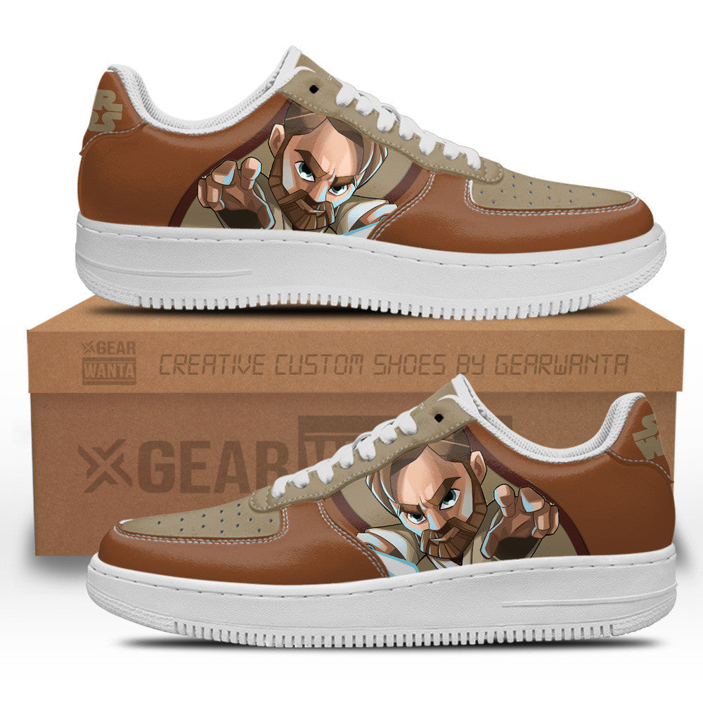 Obi-Wan Kenobi Star Wars Custom Air Sneakers LT11-Gear Wanta