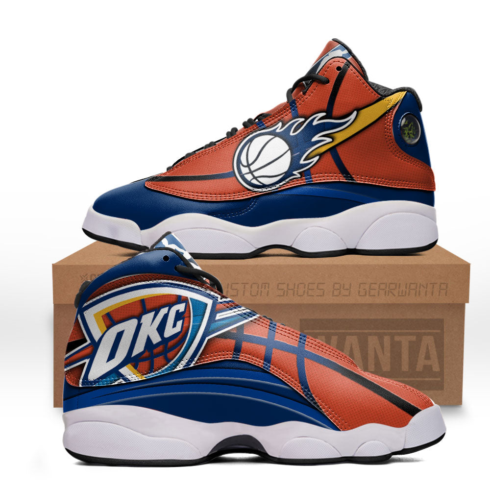 Oklahoma City Thunder J13 Sneakers Custom Shoes-Gear Wanta