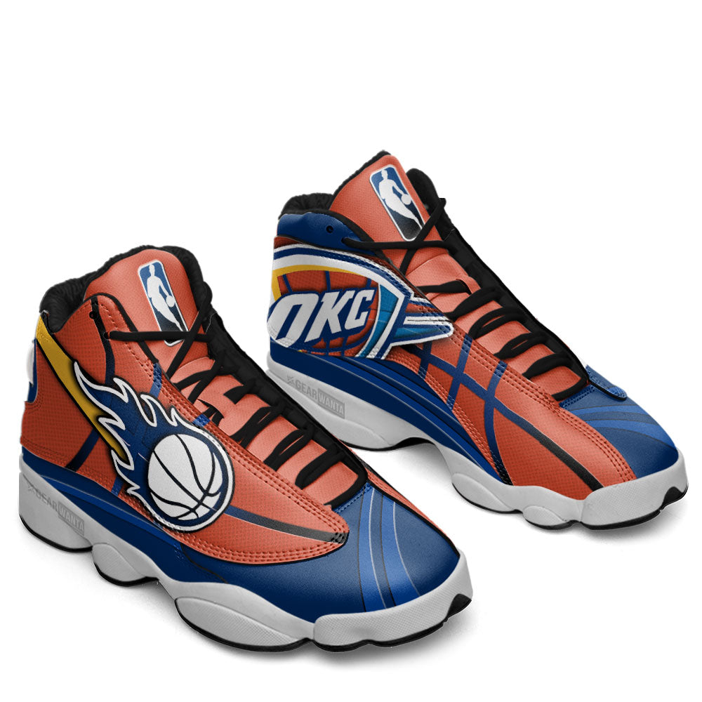 Oklahoma City Thunder J13 Sneakers Custom Shoes-Gear Wanta