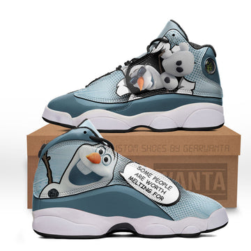 Olaf J13 Sneakers Custom Comic Style Shoes-Gear Wanta