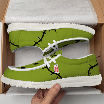 Oogie Boogie Canvas Loafer Shoes-gearwanta.com