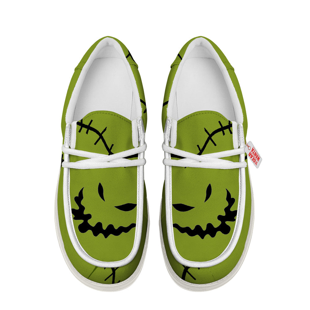 Oogie Boogie Canvas Loafer Shoes-gearwanta.com