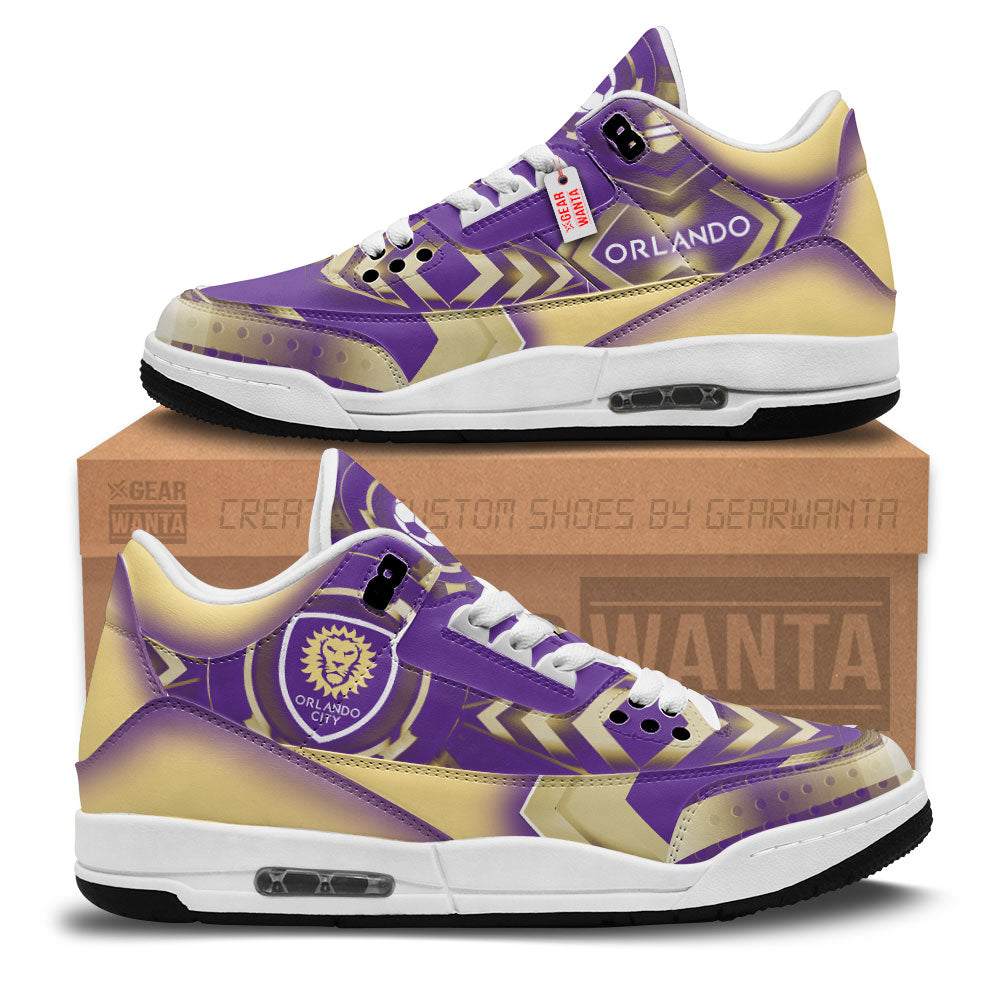 Orlando City J3 Sneakers Custom Shoes-Gear Wanta