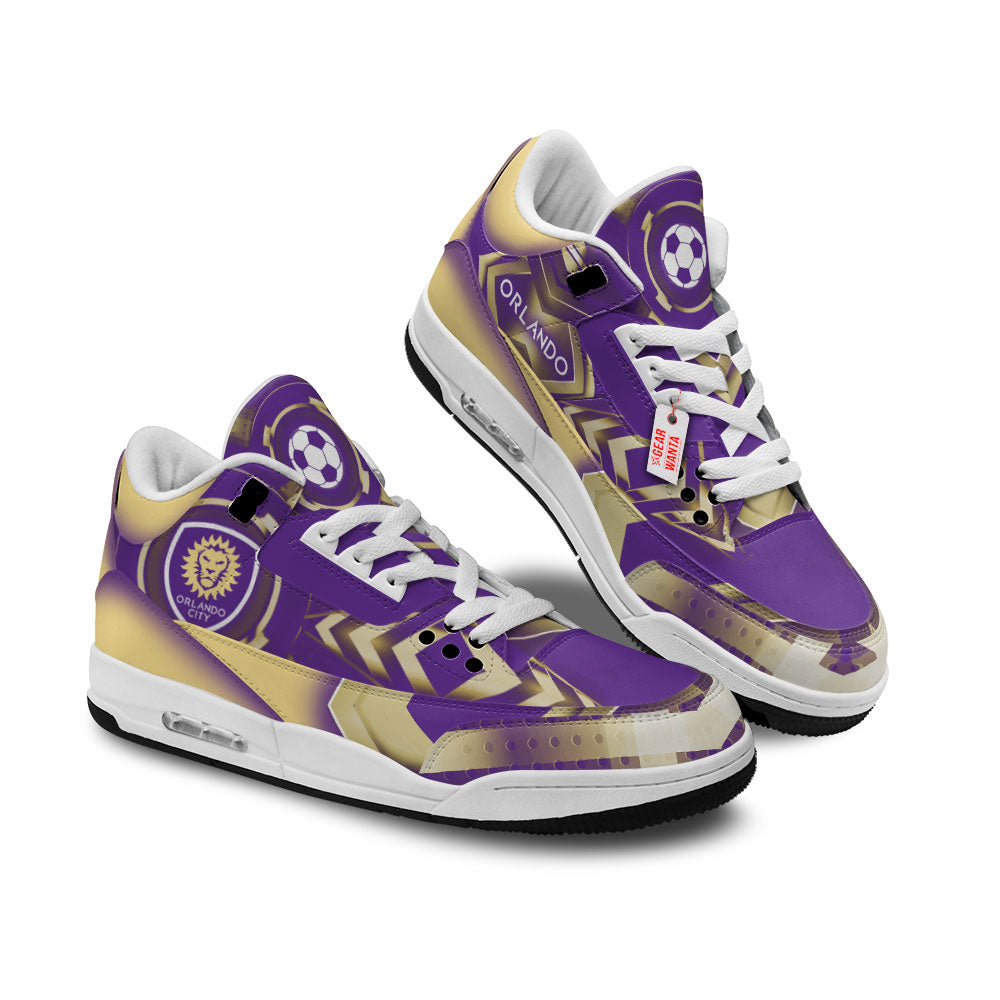 Orlando City J3 Sneakers Custom Shoes-Gear Wanta