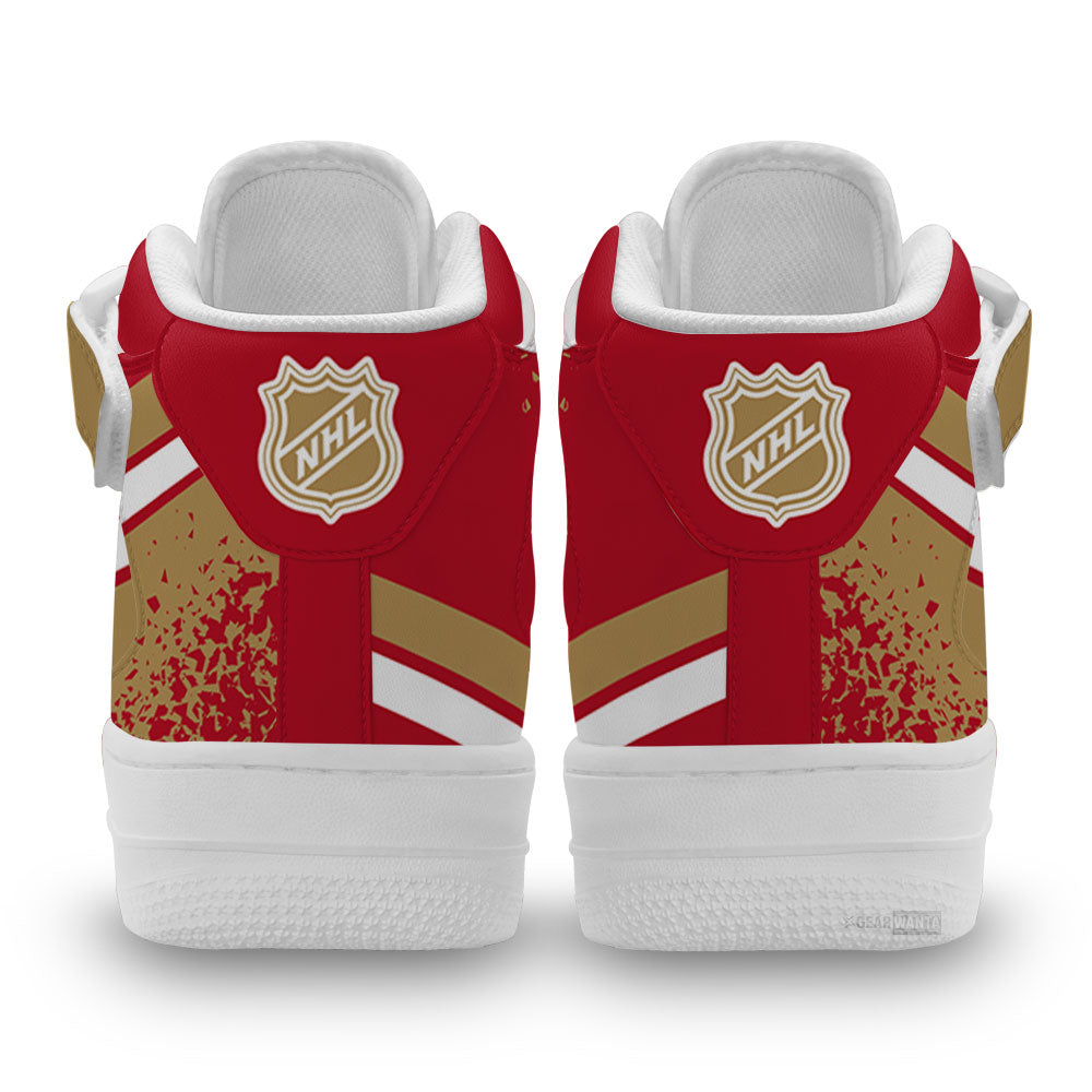 Ottawa Senators Air Mid Shoes Custom Hockey Sneakers Fans-Gear Wanta