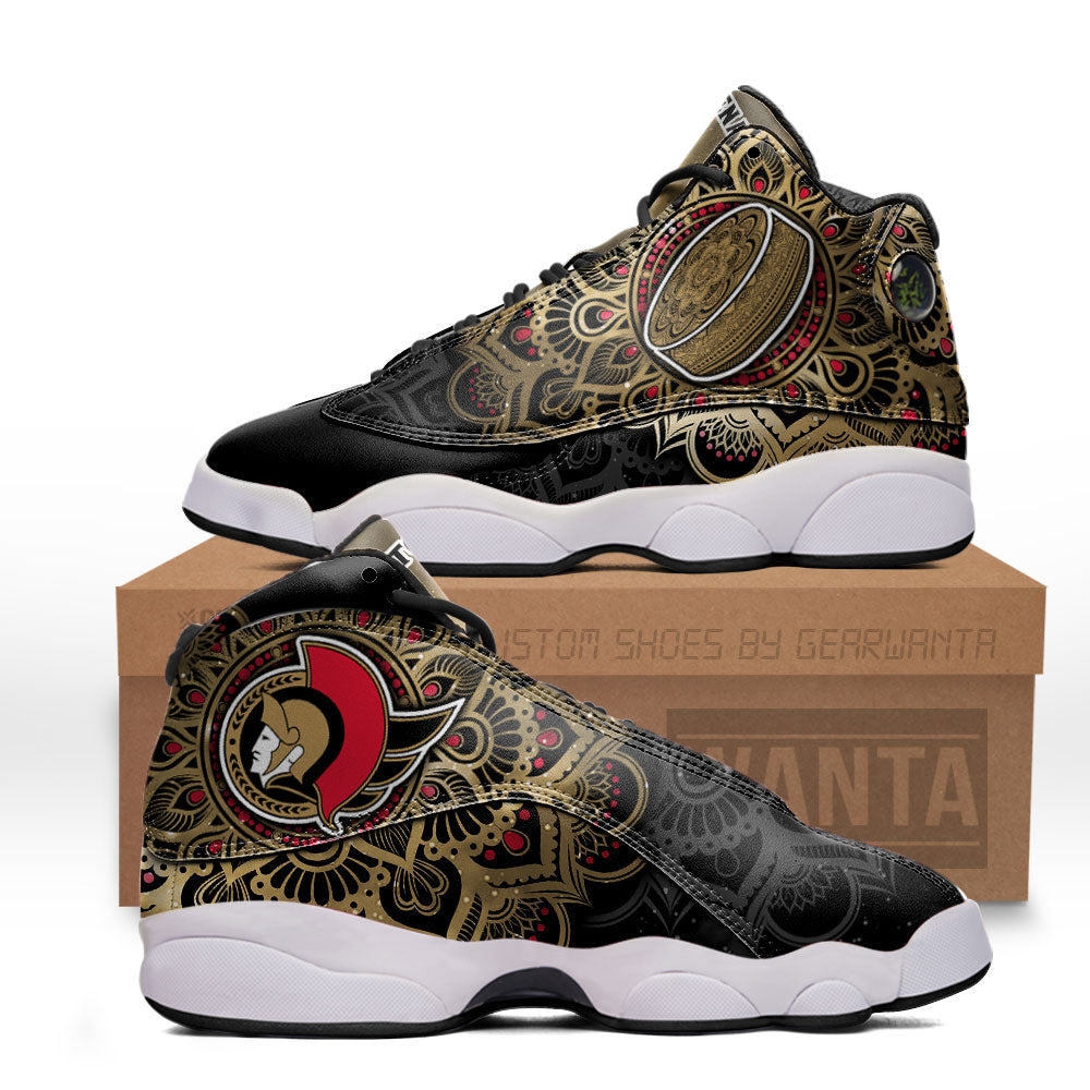 Ottawa Senators J13 Sneakers Custom Shoes-Gear Wanta