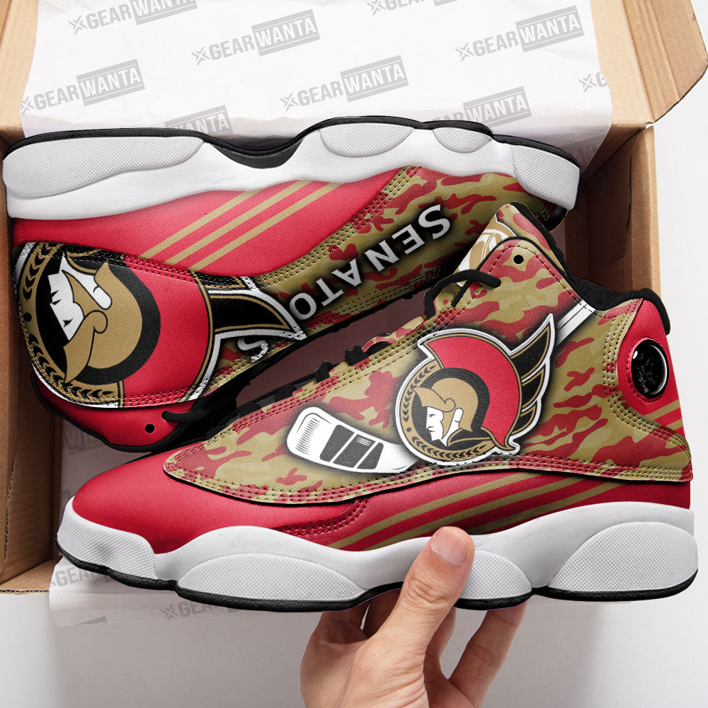 Ottawa Senators J13 Sneakers Custom Shoes-Gear Wanta