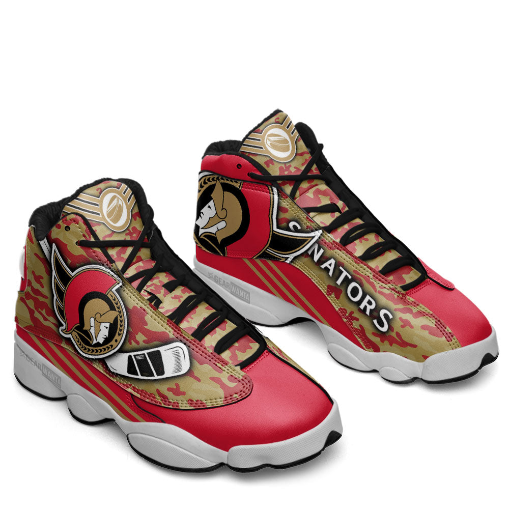 Ottawa Senators J13 Sneakers Custom Shoes-Gear Wanta