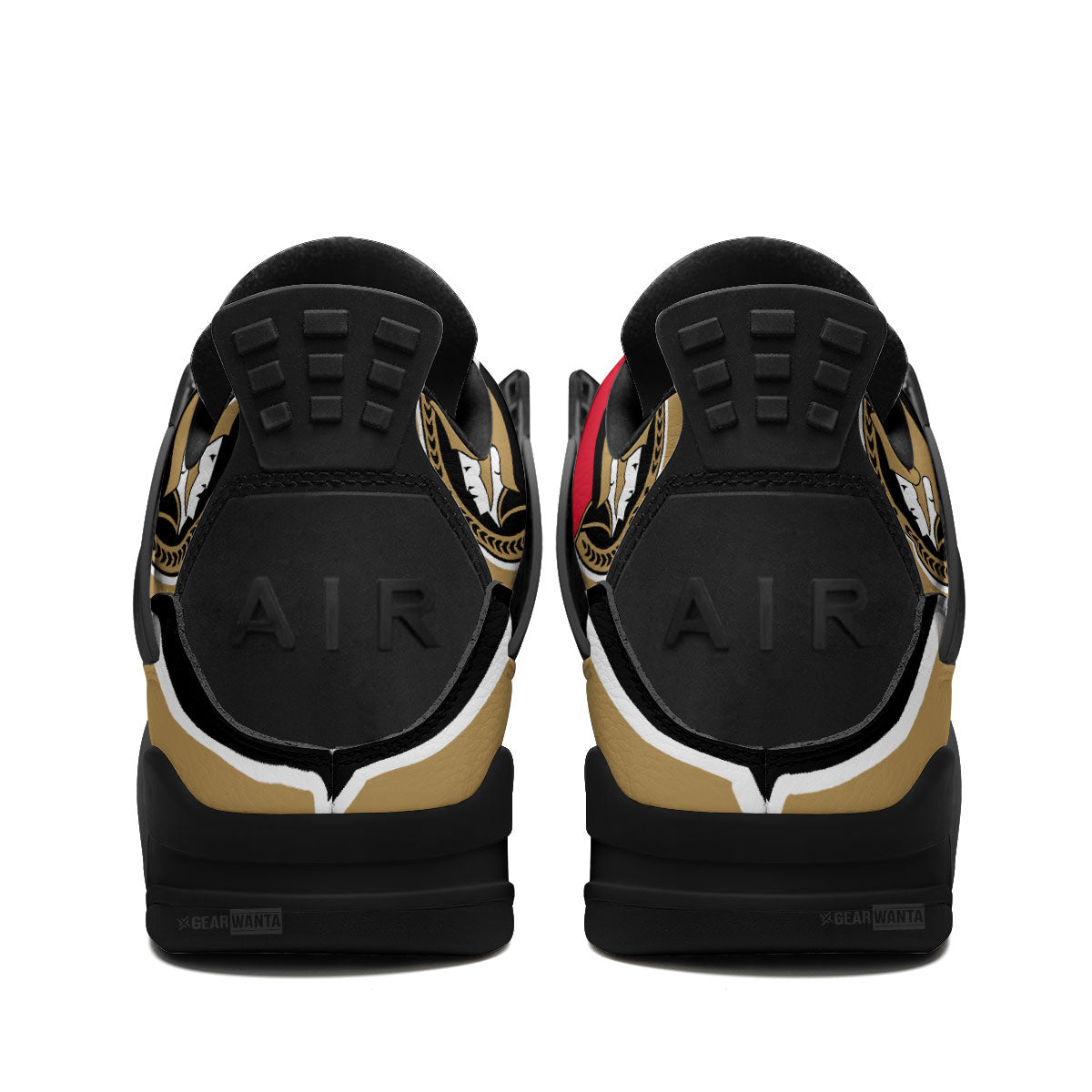 Ottawa Senators Aj4 Sneakers Custom Shoes-Gear Wanta