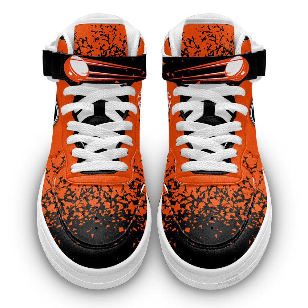 P Flyers Air Mid Shoes Custom Hockey Sneakers Fans-Gear Wanta