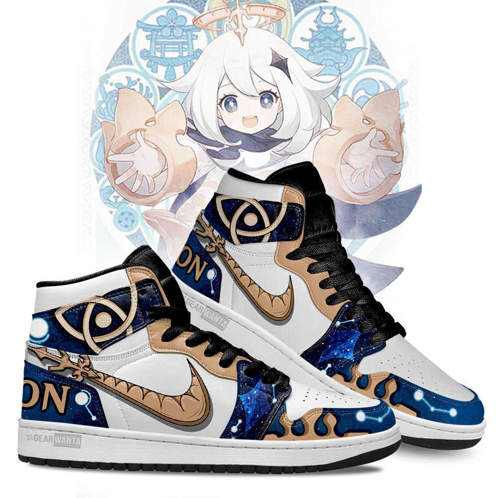 Paimon Genshin Sneakers Custom For Gamer-Gear Wanta