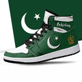 Pakistan Flag JD1 High Top Shoes 