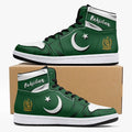 Pakistan Flag JD1 High Top Shoes 