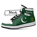 Pakistan Flag JD1 High Top Shoes 