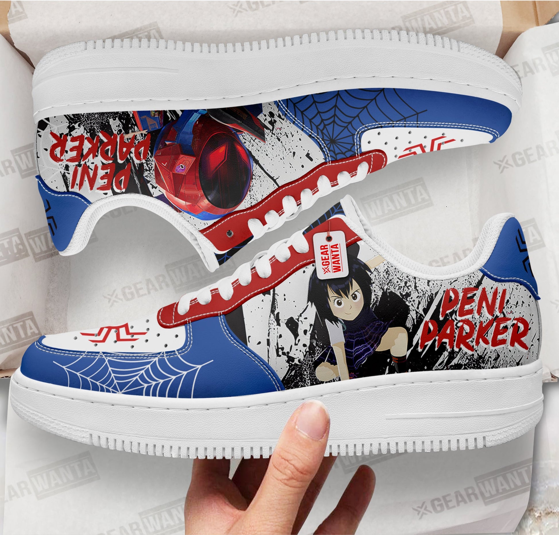 Peni Parker Spider-Verse Custom Air Sneakers PT18-Gear Wanta