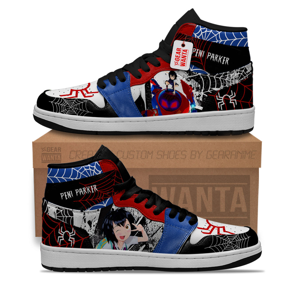 Peni Parker Spider-Verse J1 Shoes Custom Sneakers For Fans PT21-Gear Wanta