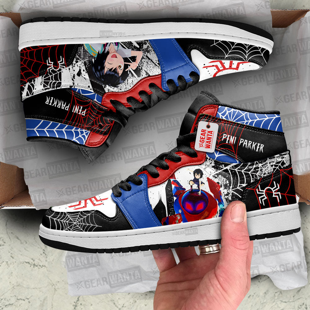 Peni Parker Spider-Verse J1 Shoes Custom Sneakers For Fans PT21-Gear Wanta