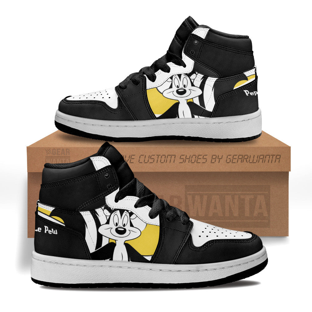 Pepé Le Pew Kid Sneakers Custom-Gear Wanta