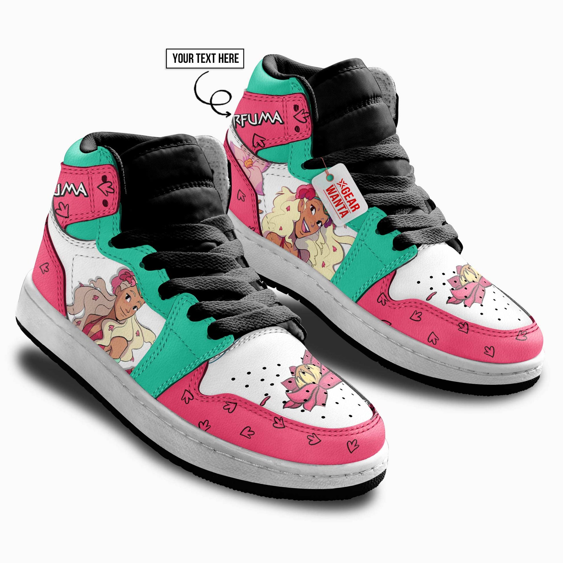 Perfuma Kid J1s Sneakers Cartoon Collection - Gearwanta.com
