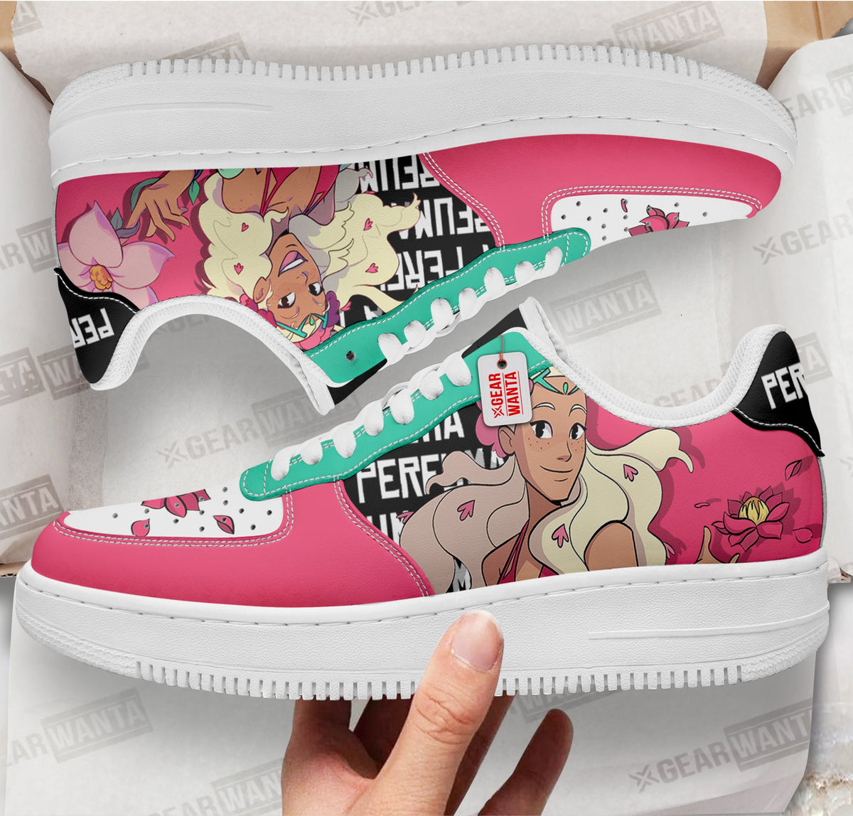Perfuma She-ra Custom Air Sneakers PT21-Gear Wanta