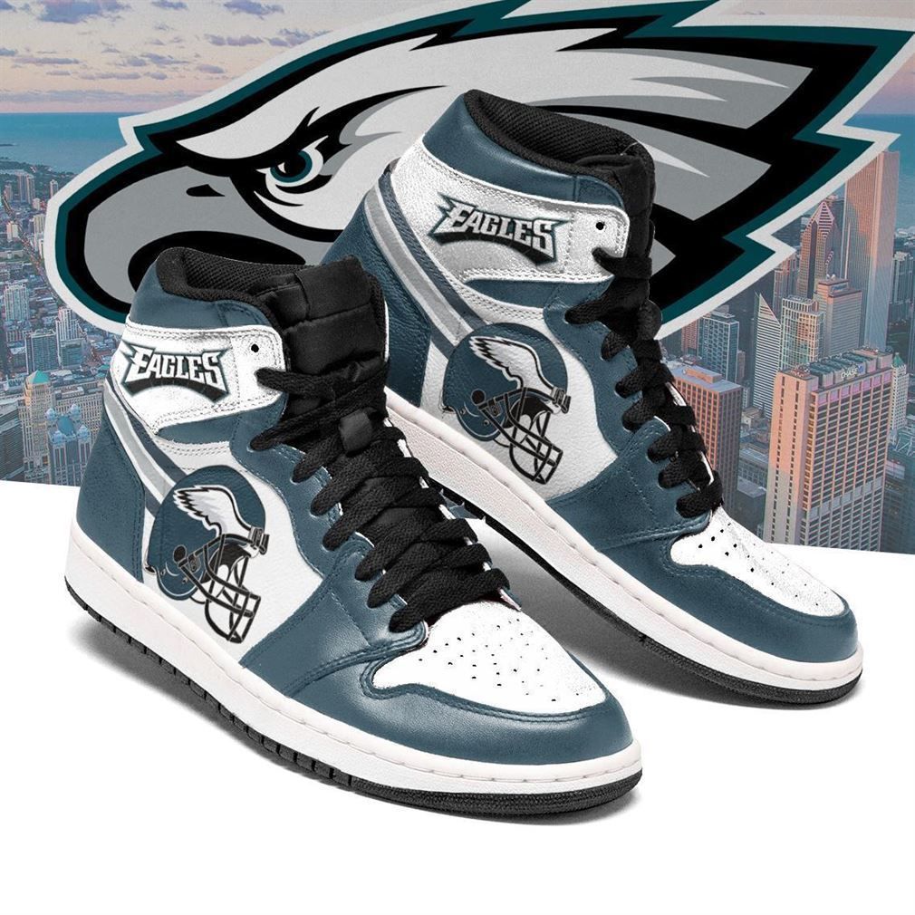Philadelphia Eagles Aj1 Sneakers Custom-Gear Wanta