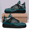 Philadelphia Eagles Aj4 Sneakers Custom Shoes-Gear Wanta