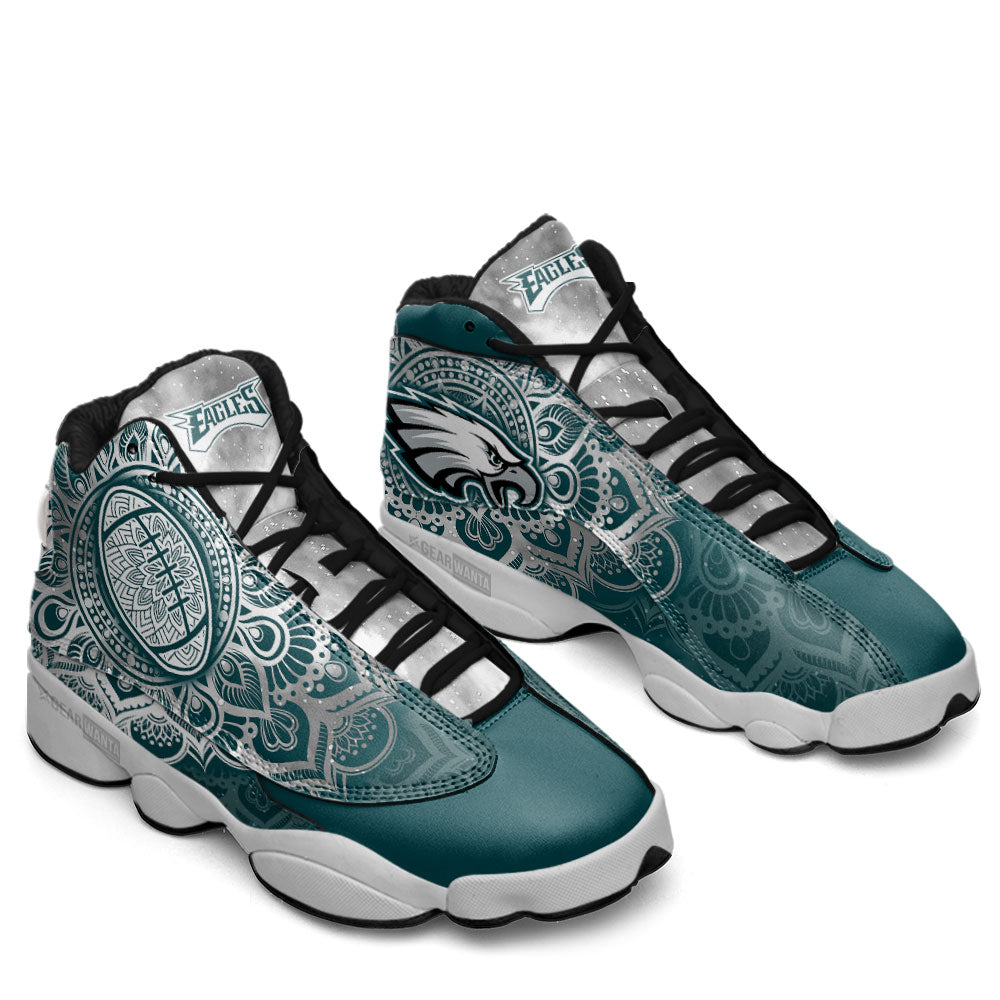 Philadelphia Eagles J13 Sneakers Custom Shoes-Gear Wanta