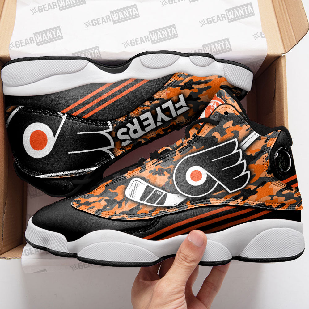 Philadelphia Flyers J13 Sneakers Custom Shoes-Gear Wanta